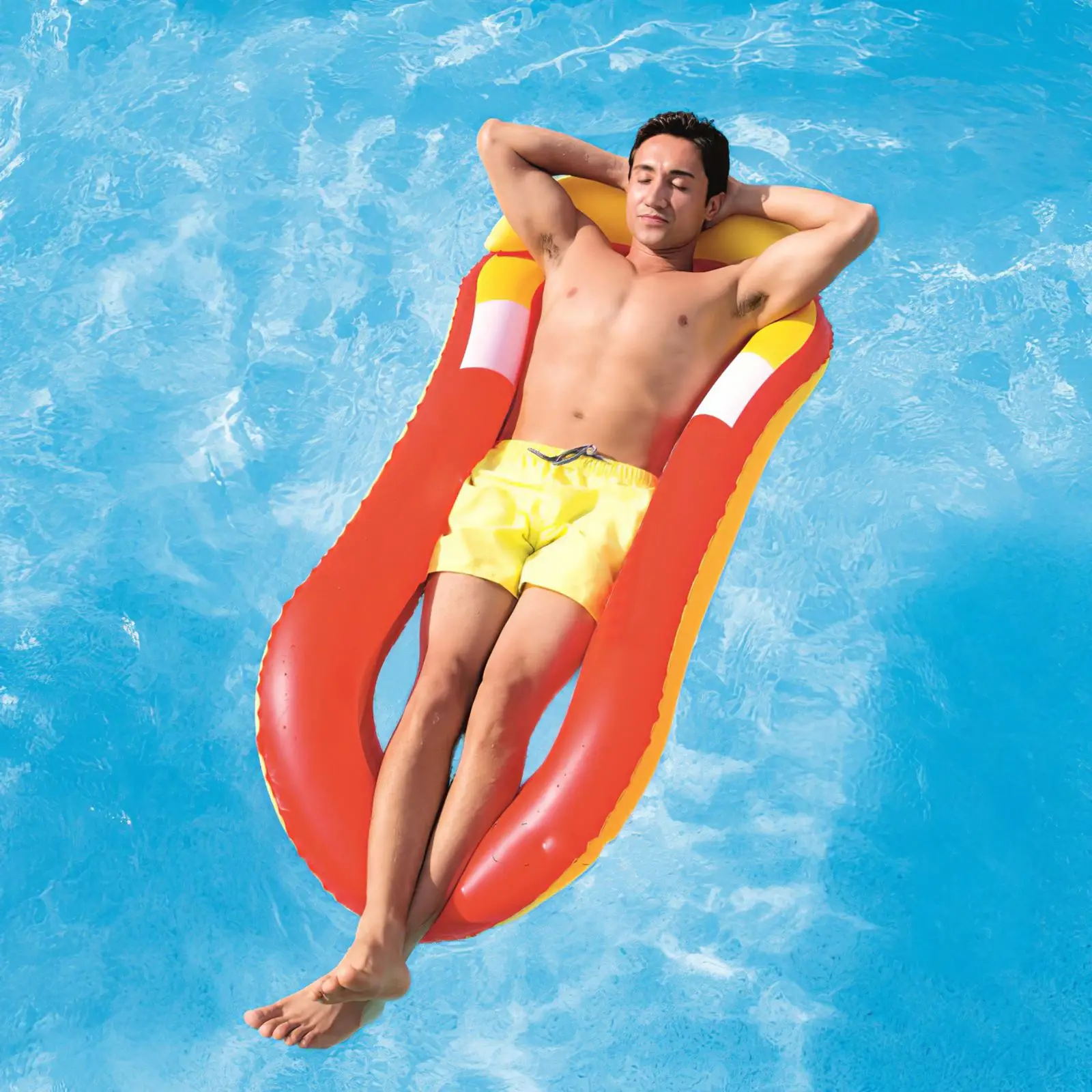 Inflatable Hammock Floatings Row Lounges Folding Swimming Bed Portable Beach Summer Swimming Pool Float Party Beach Water Pool
Inflatable Hammock Floatings Row Lounges Folding Swimming Bed Portable Beach Summer Swimming Pool Float Party Beach Water Pool