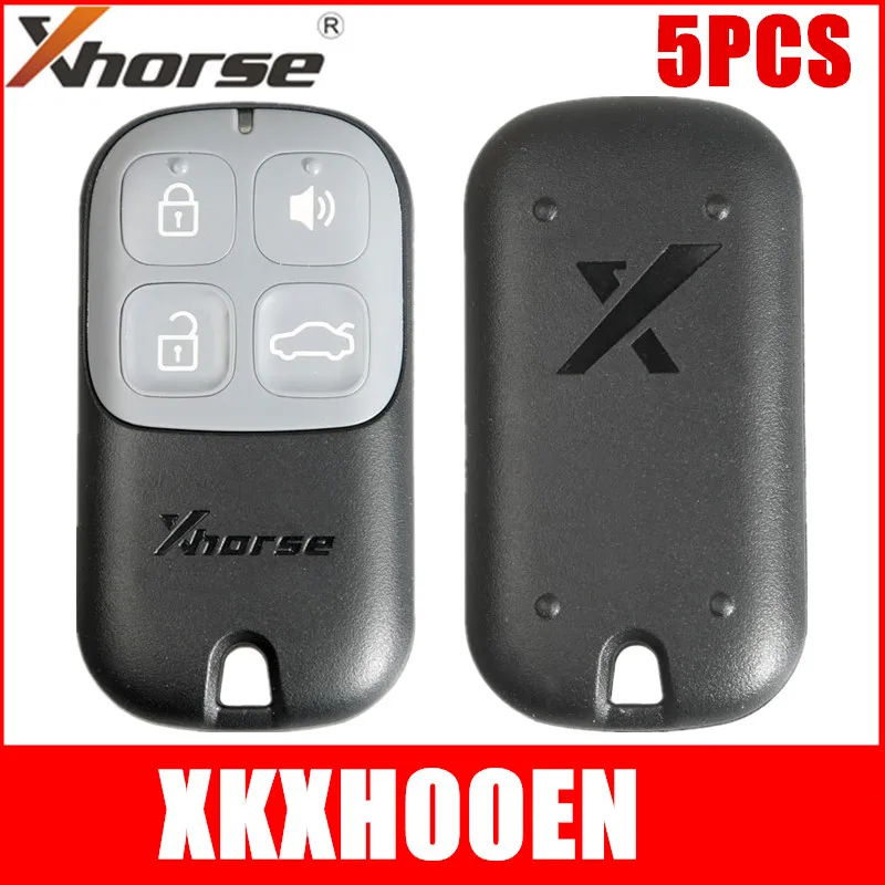 5pcs/lot Xhorse VVDI2 XKXH00EN Wired Universal Remote Key Shell 4 Buttons for VVDI Key Tool
5pcs/lot Xhorse VVDI2 XKXH00EN Wired Universal Remote Key Shell 4 Buttons for VVDI Key Tool