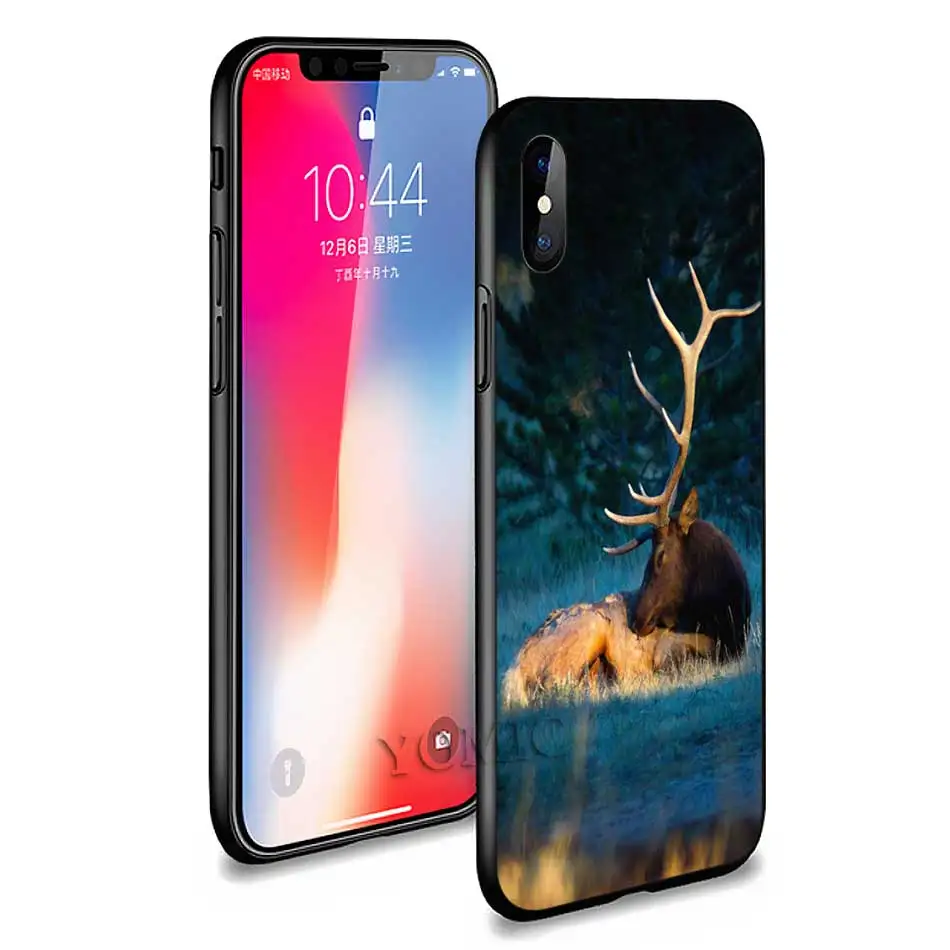 Stag Bull Moose Reindeer Deer Case for iPhone 12 mini 11 Pro XR X XS MAX 7 8 6 6S Plus 5 5S SE Black Soft Cell Phone Cover Shell
Stag Bull Moose Reindeer Deer Case for iPhone 12 mini 11 Pro XR X XS MAX 7 8 6 6S Plus 5 5S SE Black Soft Cell Phone Cover Shell