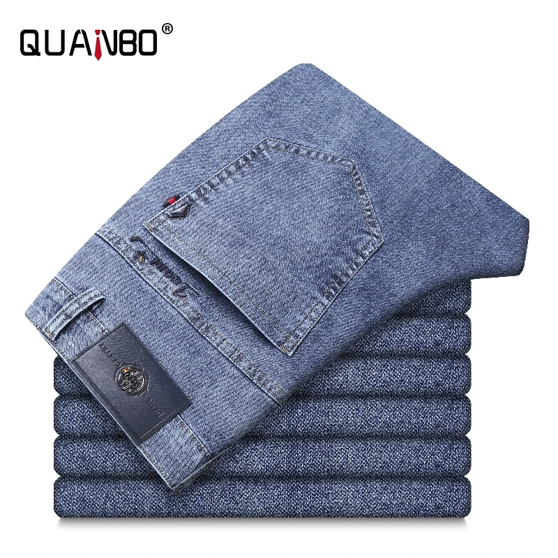 2021 Весна и лето мужские классические посадка комфорт Flex джинсы; Легкие и дышащие; Классический Стиль джинсы деловые, Casual 
2021 Весна и лето мужские классические посадка комфорт Flex джинсы; Легкие и дышащие; Классический Стиль джинсы деловые, Casual