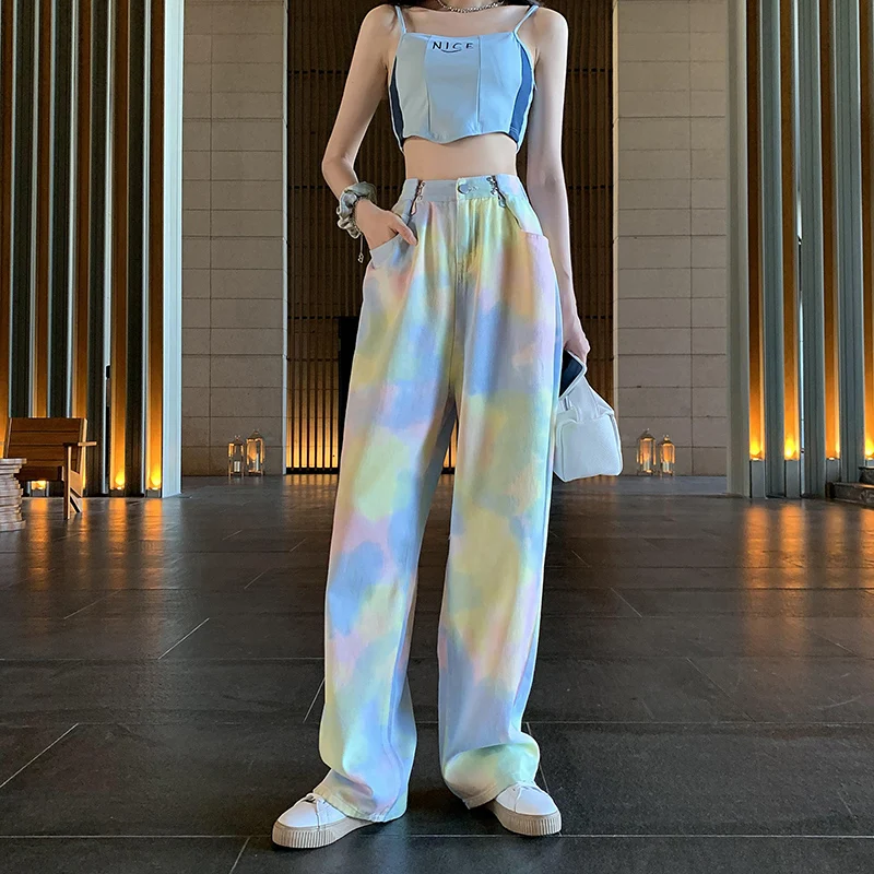 Woman Jeans 2021 New Fashion Straight Pants High Waist Casual Mom Baggy Jean Female Full Length Loose Denim Boyfriend Trouser
Woman Jeans 2021 New Fashion Straight Pants High Waist Casual Mom Baggy Jean Female Full Length Loose Denim Boyfriend Trouser