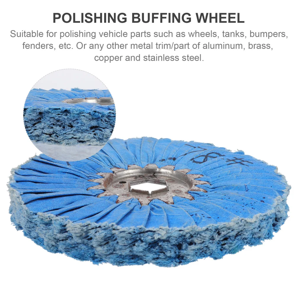 Polishing Buffing Wheel Polishing Wheel Grinding and Polishing Accessory (Blue)
Polishing Buffing Wheel Polishing Wheel Grinding and Polishing Accessory (Blue)