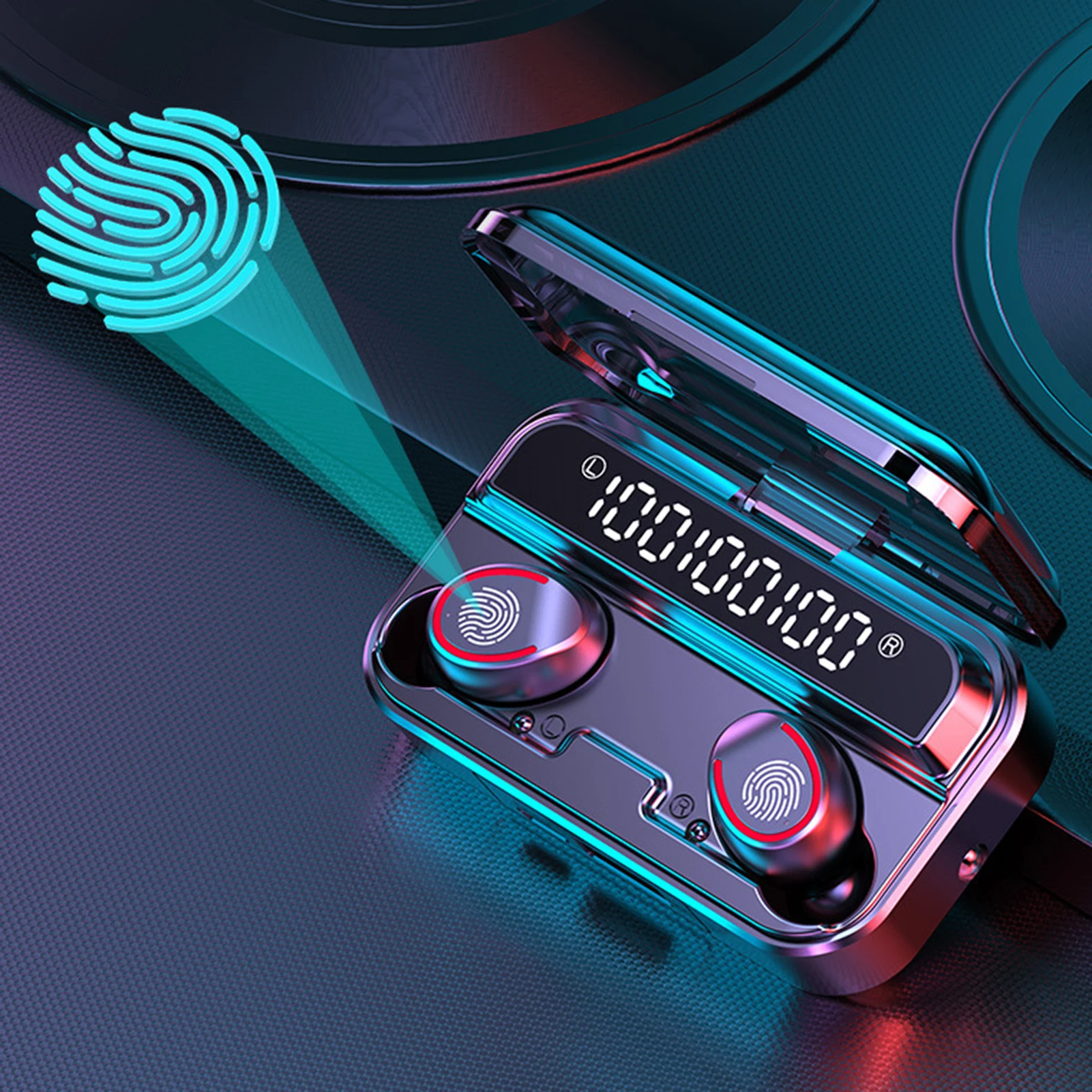 F9-3 Беспроводной наушники Bluetooth Водонепроницаемый спортивные Hi-Fi Surround Sound