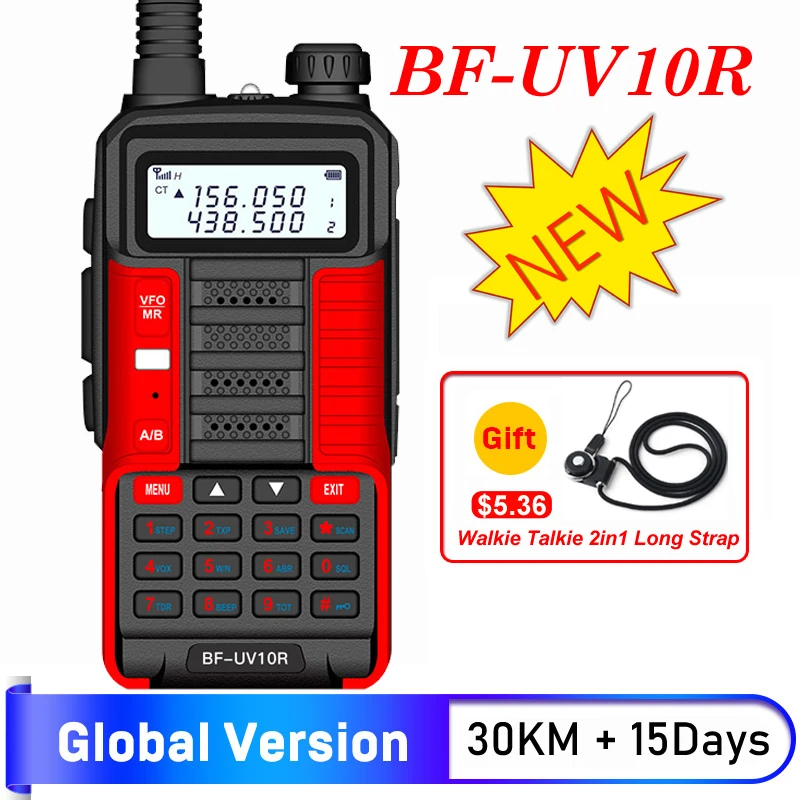2021 New BaoFeng UV-10R Two Way Radio Walkie Talkie Ham CB Radio Transceiver 30km Long Range Portable Radio For Hunt Forest City
2021 New BaoFeng UV-10R Two Way Radio Walkie Talkie Ham CB Radio Transceiver 30km Long Range Portable Radio For Hunt Forest City