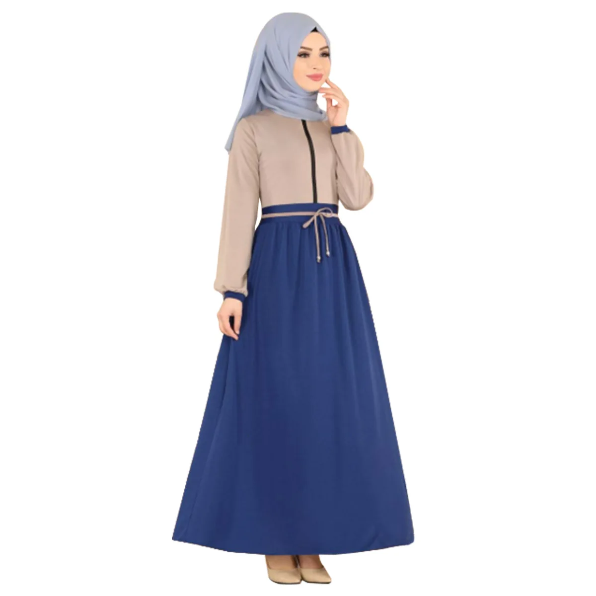 Summer Fashion Style 2021 New Arrival Muslim Women Long Sleeve Plus Size Long Dress M-4XL Muslim Fashion Dress Without Hijabs 
Summer Fashion Style 2021 New Arrival Muslim Women Long Sleeve Plus Size Long Dress M-4XL Muslim Fashion Dress Without Hijabs