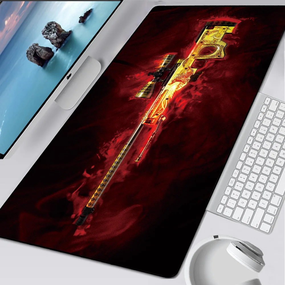CSGO Large Gaming Mouse Pad AWP Computer Gamer Anti-slip Mousepad CS GO Mice Keyboard Desk Protector Rubber Desk Play Mat Pad XL
CSGO Large Gaming Mouse Pad AWP Computer Gamer Anti-slip Mousepad CS GO Mice Keyboard Desk Protector Rubber Desk Play Mat Pad XL