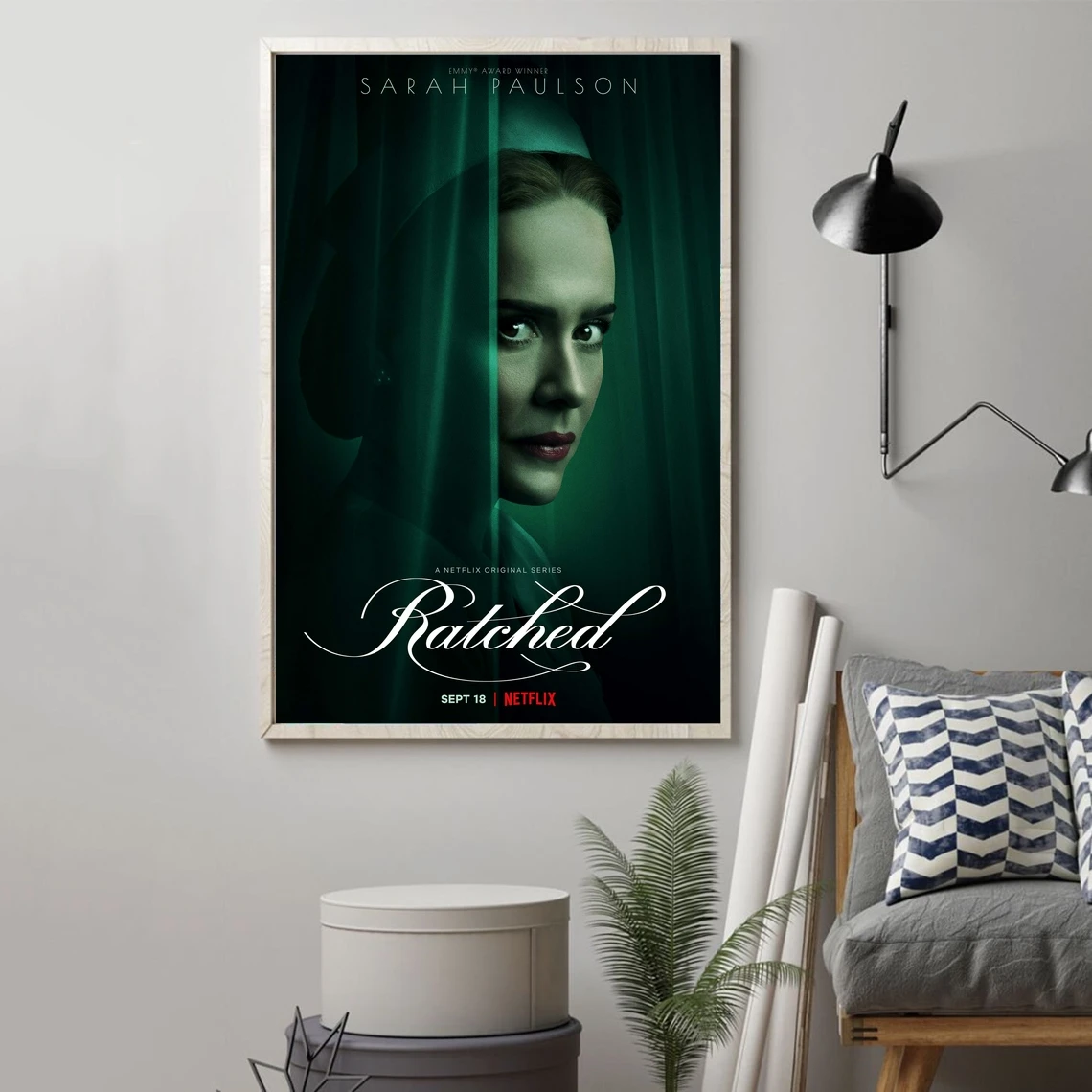 Ratched Classic Movie Poster Cover Canvas Art Print Poster Wall Painting Home Decoration (No Frame)
Ratched Classic Movie Poster Cover Canvas Art Print Poster Wall Painting Home Decoration (No Frame)