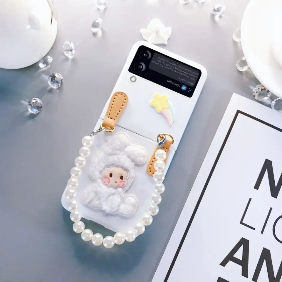 For Samsung Galaxy Z Flip 3 Case F7110 Case Frosted Phone Case Cartoon Rabbit Portable Protective Cover Crossbody
For Samsung Galaxy Z Flip 3 Case F7110 Case Frosted Phone Case Cartoon Rabbit Portable Protective Cover Crossbody