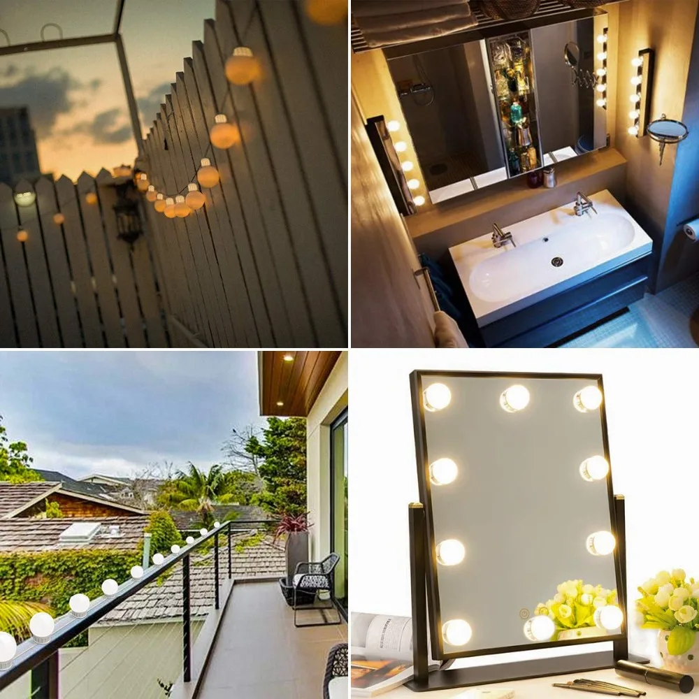 3 Color Modes LED Make-up Mirror Lighs Touch Dimming Vanity Dressing Table Lamp Bulb USB 12V Hollywood Make Up Mirror Wall Lamp
3 Color Modes LED Make-up Mirror Lighs Touch Dimming Vanity Dressing Table Lamp Bulb USB 12V Hollywood Make Up Mirror Wall Lamp