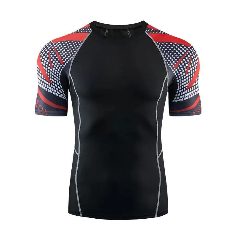 Men Run Sports T-shirt Gym Fitness Bodybuilding Short sleeve Slim t shirt Male Jogging Workout Training Tee Tops Clothing
Men Run Sports T-shirt Gym Fitness Bodybuilding Short sleeve Slim t shirt Male Jogging Workout Training Tee Tops Clothing