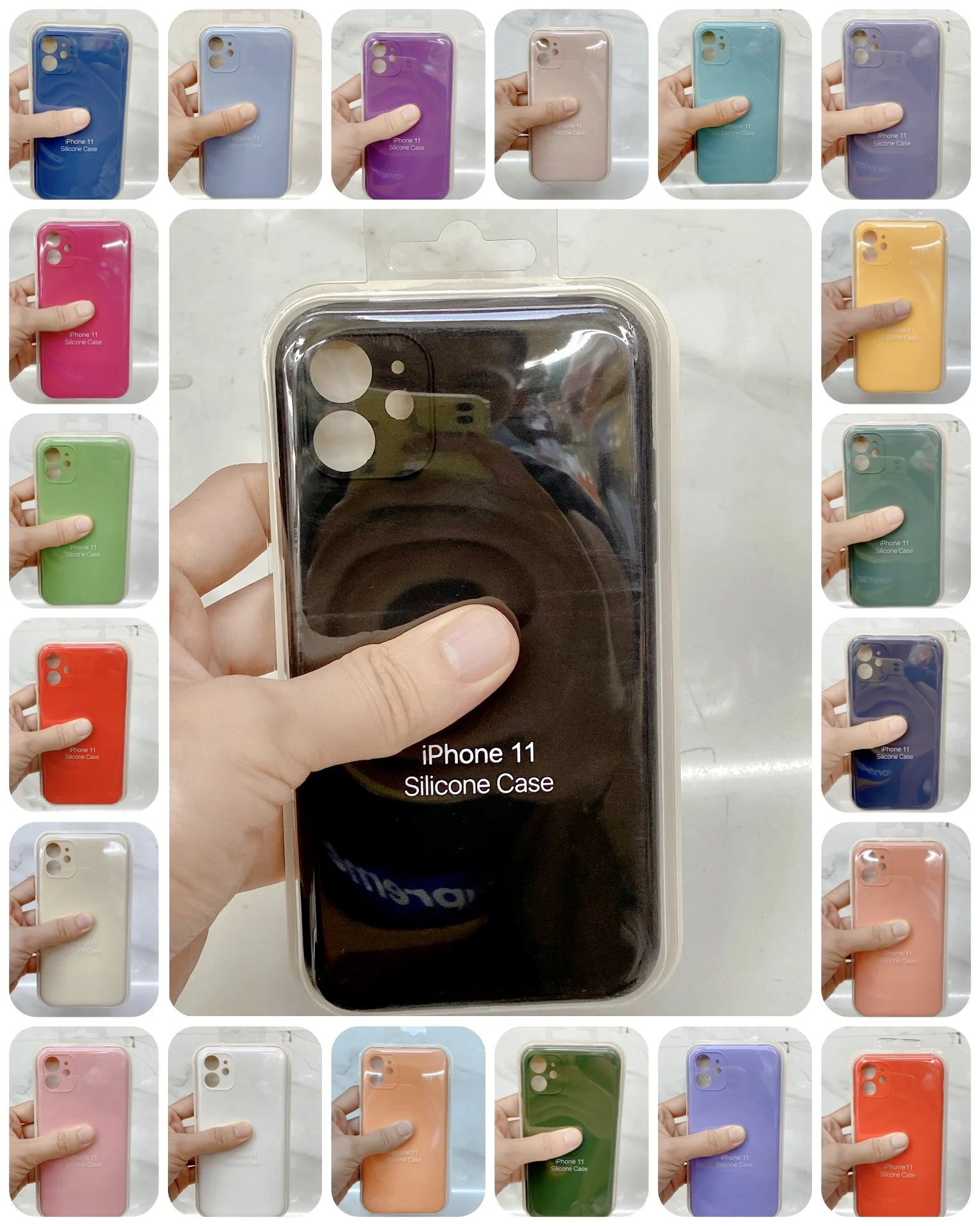 360 Full Bottom Closed Liquid Silicon Camera Protection Phone Case For iPhone 13/12/11 Pro Max Soft Anti-Scratch Logótipo Cover
360 Full Bottom Closed Liquid Silicon Camera Protection Phone Case For iPhone 13/12/11 Pro Max Soft Anti-Scratch Logótipo Cover