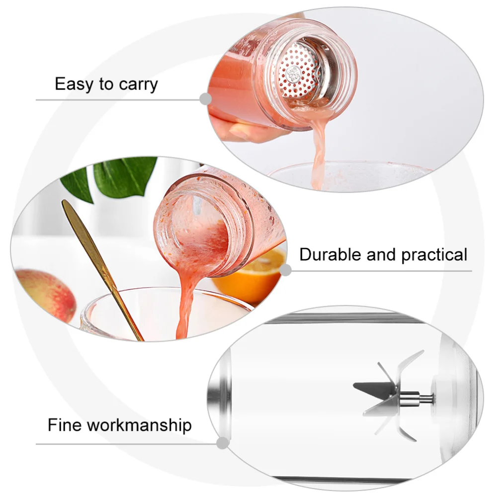 USB Rechargeable Juicer Cup Electric Fruit Mixer Cup 380ml Juicer Cup
USB Rechargeable Juicer Cup Electric Fruit Mixer Cup 380ml Juicer Cup