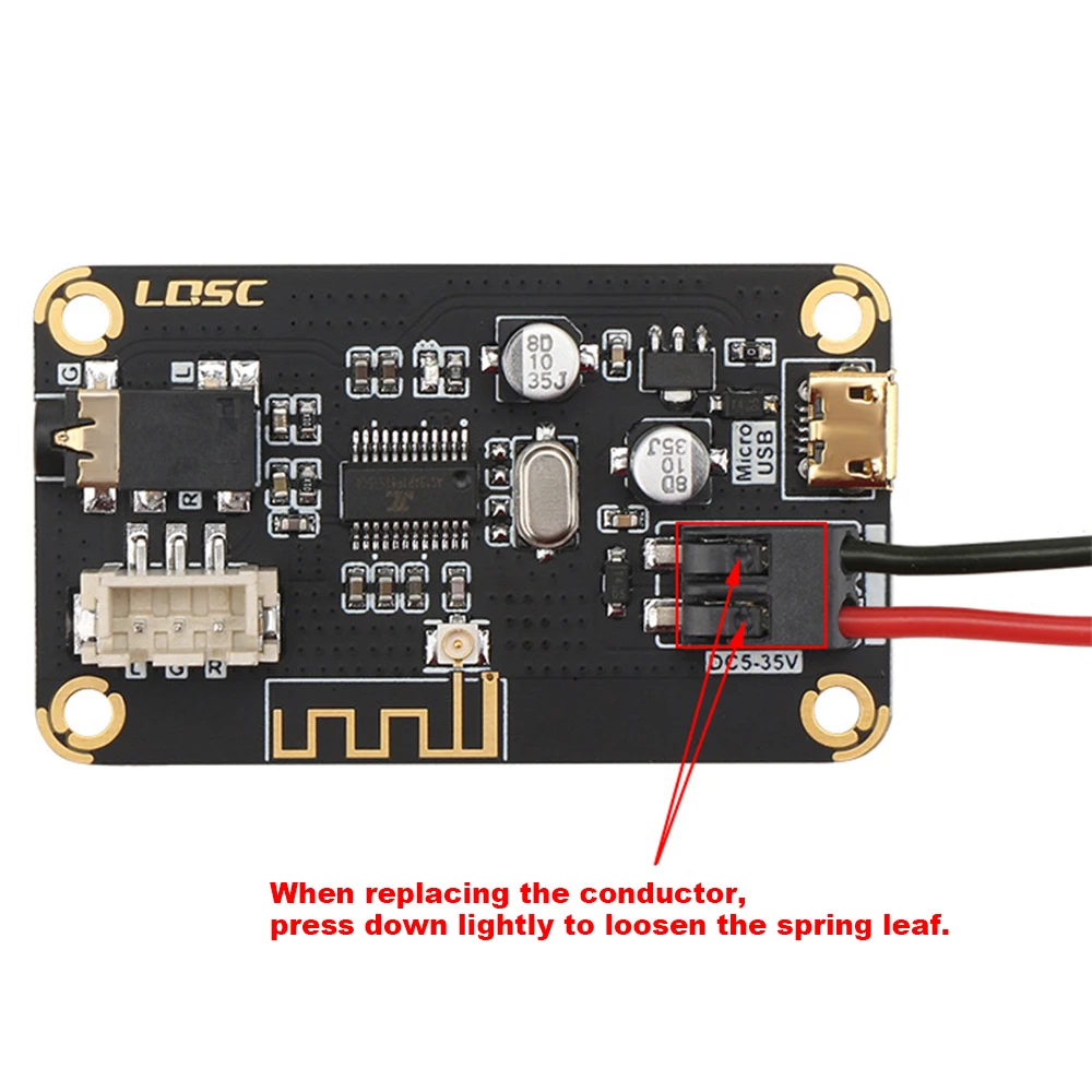 Bluetooth module Wireless Bluetooth Audio Receiver Board DIY Portable DC5-35V Stereo Module usb dac hifi Bluetooth Decoder board
Bluetooth module Wireless Bluetooth Audio Receiver Board DIY Portable DC5-35V Stereo Module usb dac hifi Bluetooth Decoder board