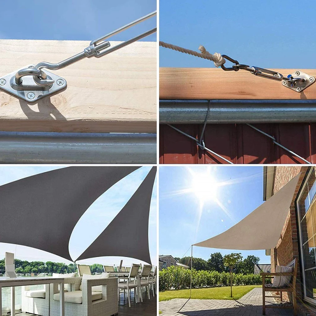 40pcs/set Shade Sail Kit 304 Stainless Steel Sunshade Hardware Kit Outdoor Patio Sail Installation Tools 2021 new
40pcs/set Shade Sail Kit 304 Stainless Steel Sunshade Hardware Kit Outdoor Patio Sail Installation Tools 2021 new