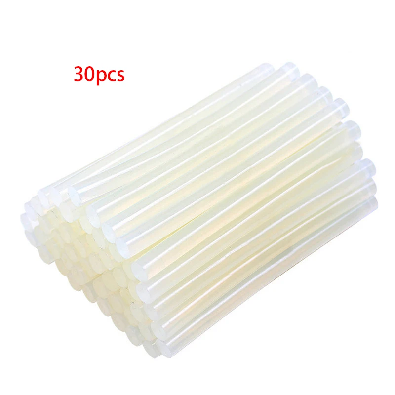 30pcs 7mmx100mm Hot melt Glue Gun Repair Alloy Accessories Transparent Hot melt Gun Glue Sticks Gun Adhesive DIY Tools
30pcs 7mmx100mm Hot melt Glue Gun Repair Alloy Accessories Transparent Hot melt Gun Glue Sticks Gun Adhesive DIY Tools