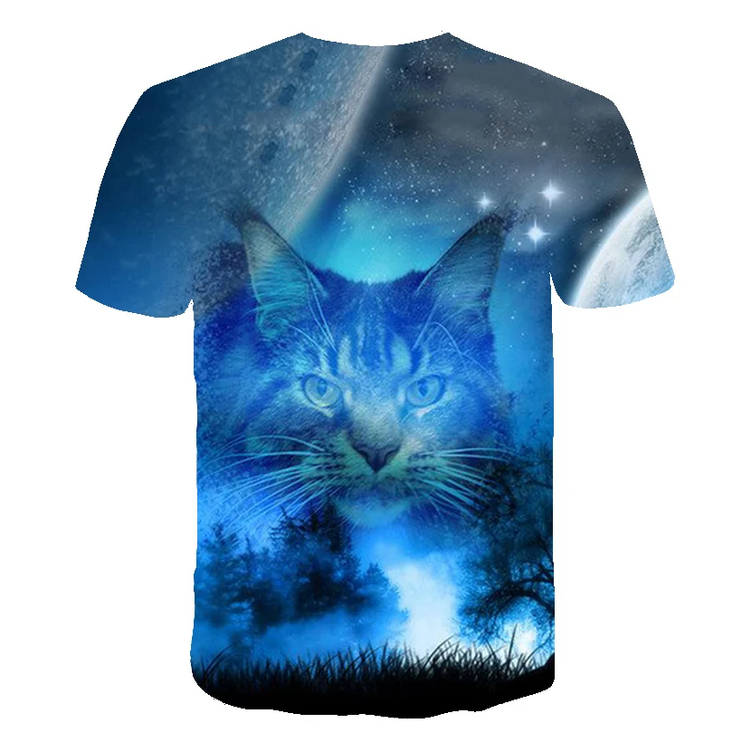 3D printing children's anime two cats short-sleeved round neck T-shirt Harajuku casual top fashion street clothing 4T-14T
3D printing children's anime two cats short-sleeved round neck T-shirt Harajuku casual top fashion street clothing 4T-14T