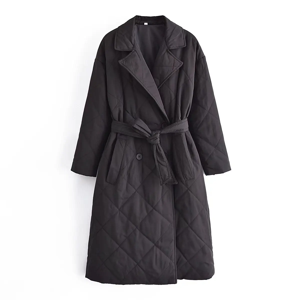 Willshela Women Fashion With Belt Black Double Breasted Trench Coat Vintage Long Sleeves Notched Neck Windbreaker Female Outfit
Willshela Women Fashion With Belt Black Double Breasted Trench Coat Vintage Long Sleeves Notched Neck Windbreaker Female Outfit