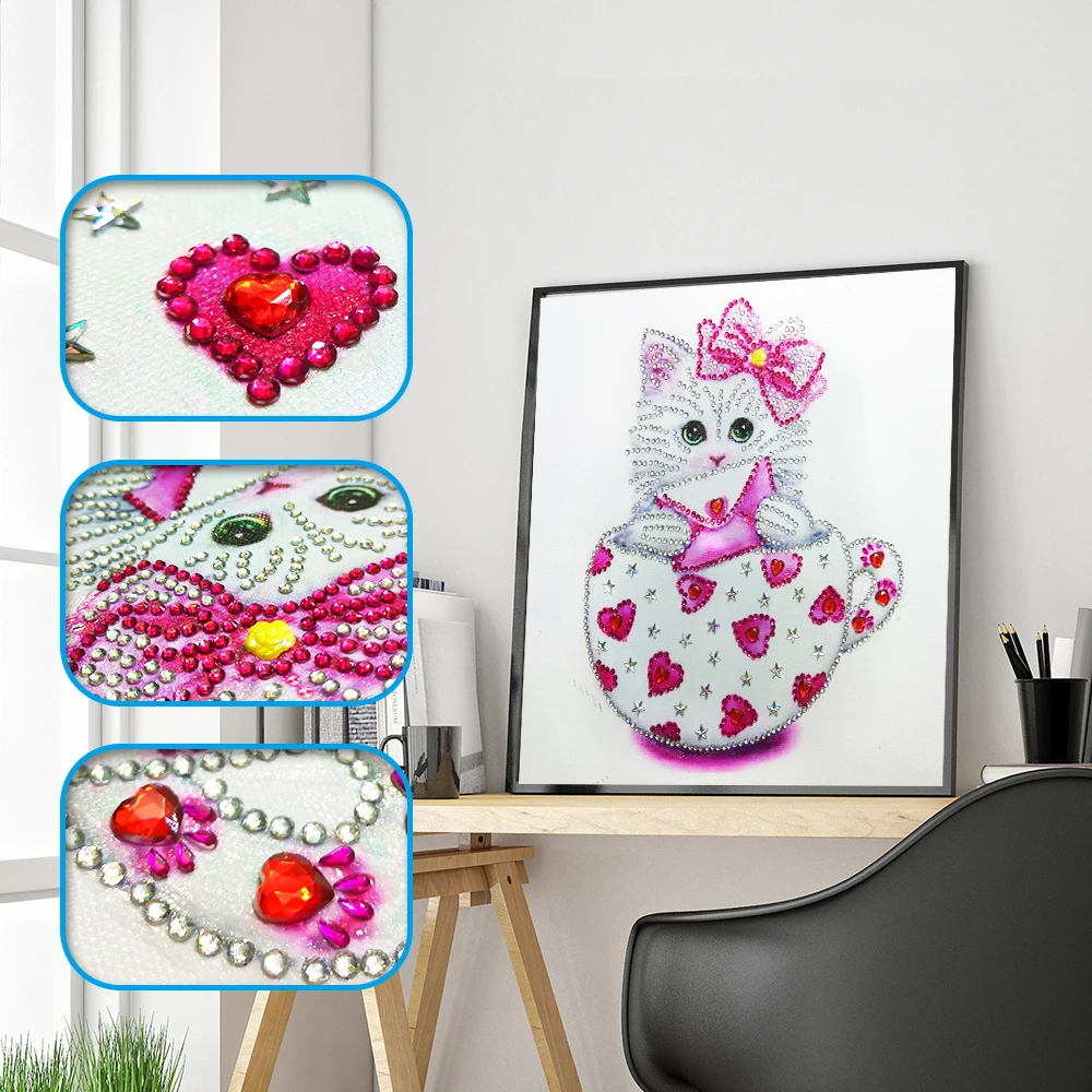 5D Diamond Painting by Number Kits Special Shape Rhinestones Drill Diamond Art for Adults Kids Colourful Animals for Home Decor
5D Diamond Painting by Number Kits Special Shape Rhinestones Drill Diamond Art for Adults Kids Colourful Animals for Home Decor