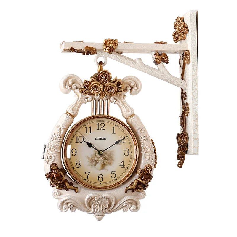 Double Sided Silent Wall Clock Nordic Design Clock Vintage Creative Plastic Wall Clock Modern Art Reloj Pared Home Decor 50wc
Double Sided Silent Wall Clock Nordic Design Clock Vintage Creative Plastic Wall Clock Modern Art Reloj Pared Home Decor 50wc