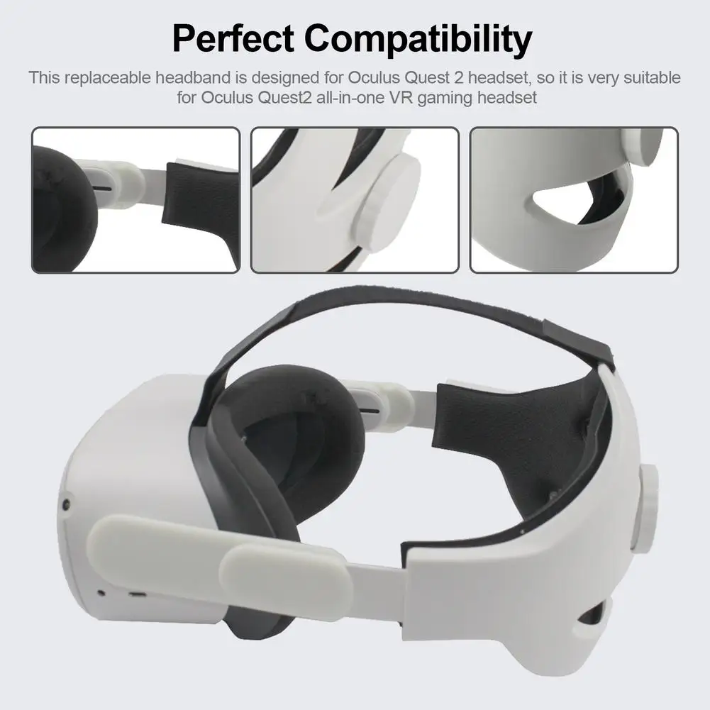 Adjustable Replacement Head Strap Headband For Oculus Quest 2 VR Glasses Headset Support For Quest2 Virtual Reality Accessories#
Adjustable Replacement Head Strap Headband For Oculus Quest 2 VR Glasses Headset Support For Quest2 Virtual Reality Accessories#