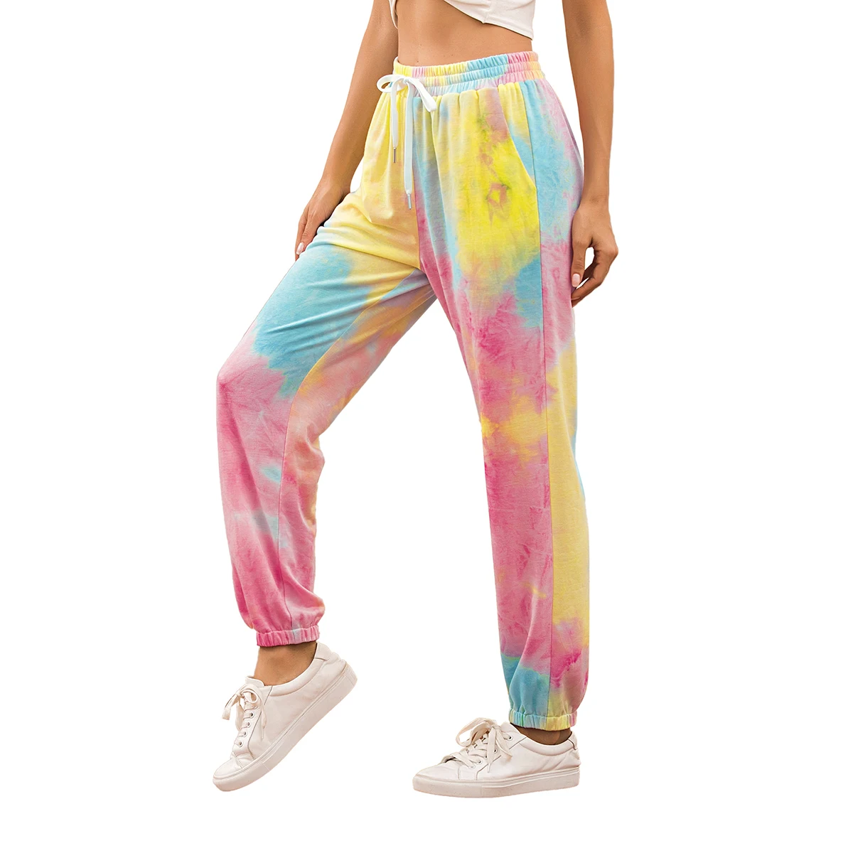 Women Tie-Dye print casual pants fashion streetwear cargo pants high waist sweatpant lady long trousers 2020 autumn Trousers
Women Tie-Dye print casual pants fashion streetwear cargo pants high waist sweatpant lady long trousers 2020 autumn Trousers
