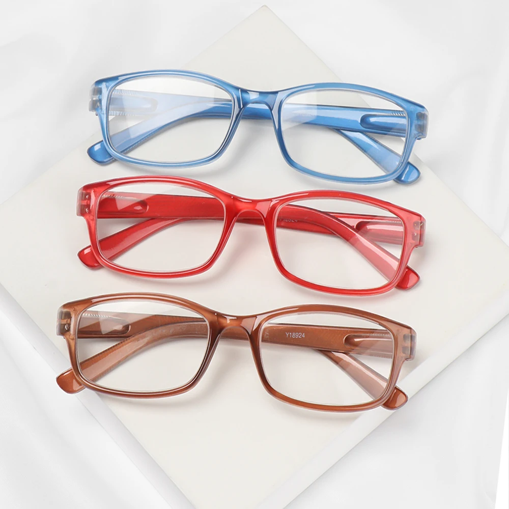 

Ультралегкие очки для чтения в оправе из поликарбоната, 1 шт., модные классические портативные очки с высоким разрешением Для Ухода За Зрени...