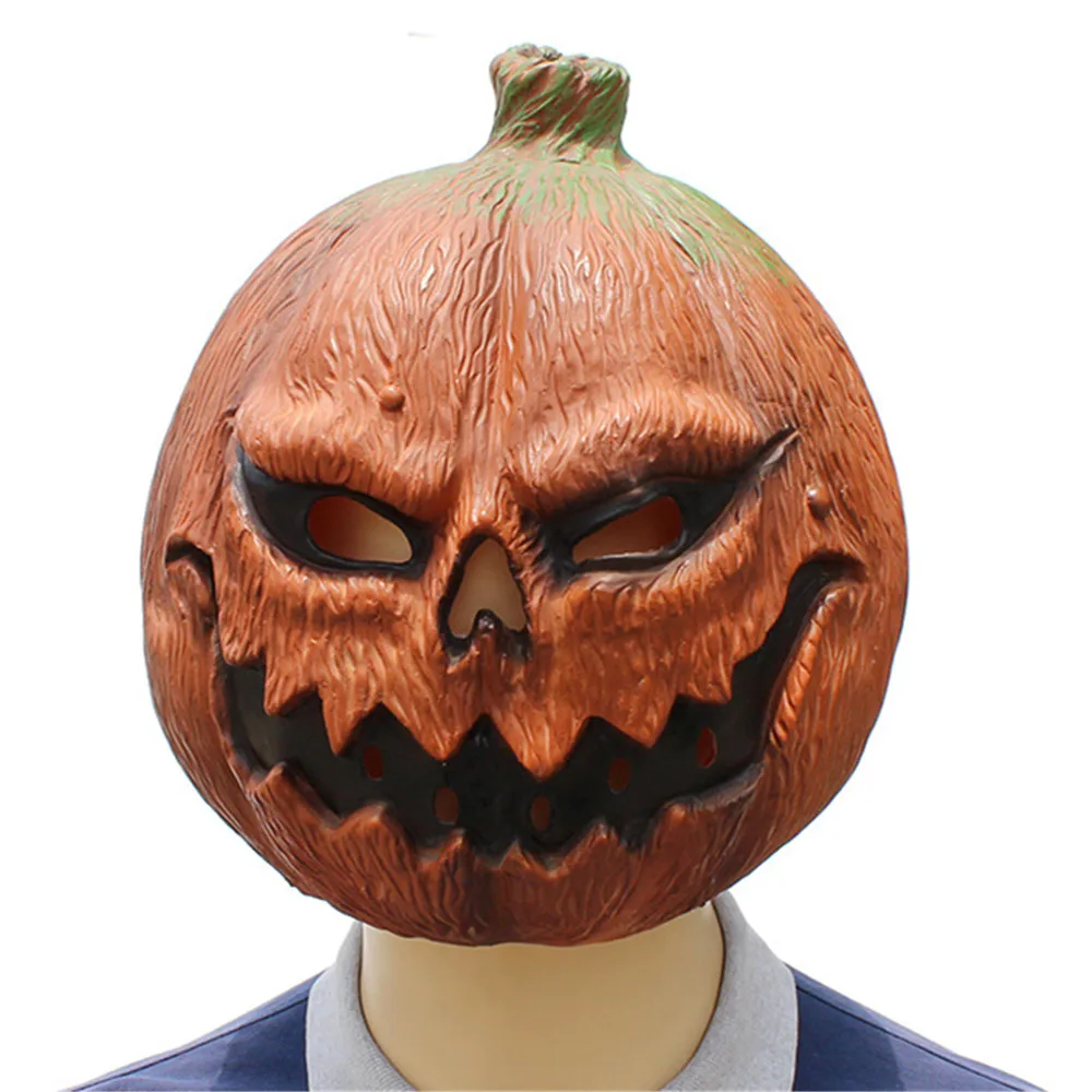 Movie Horror Pumpkin Latex Mask Masquerade Halloween Full Face Mask Toy New Year Party Decoration Fun Headdress
Movie Horror Pumpkin Latex Mask Masquerade Halloween Full Face Mask Toy New Year Party Decoration Fun Headdress