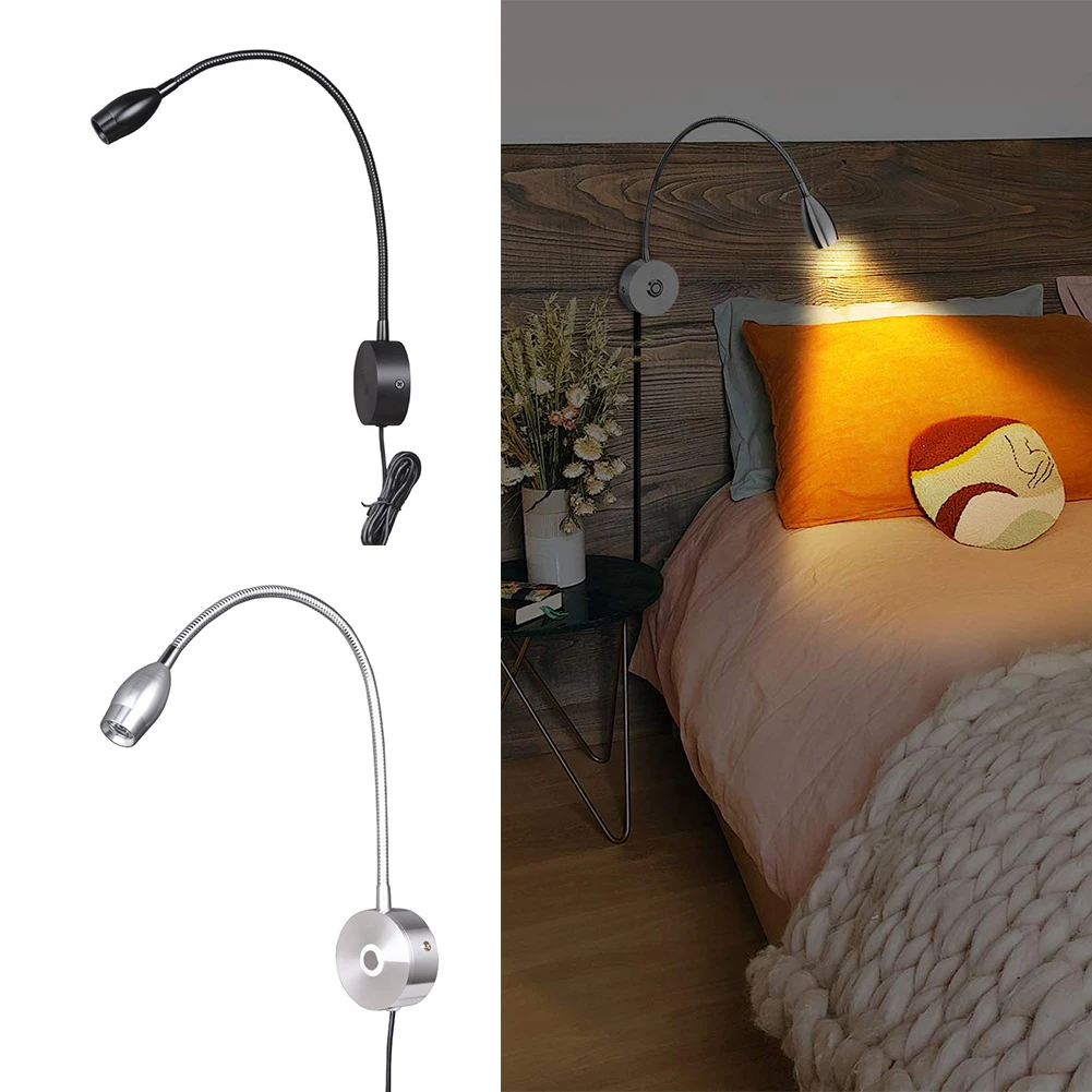Warm White Home Indoor LED Reading Light Mini Study Wall Mounted Aluminum Flexible Gooseneck Living Room Office Bedside Dimmable
Warm White Home Indoor LED Reading Light Mini Study Wall Mounted Aluminum Flexible Gooseneck Living Room Office Bedside Dimmable