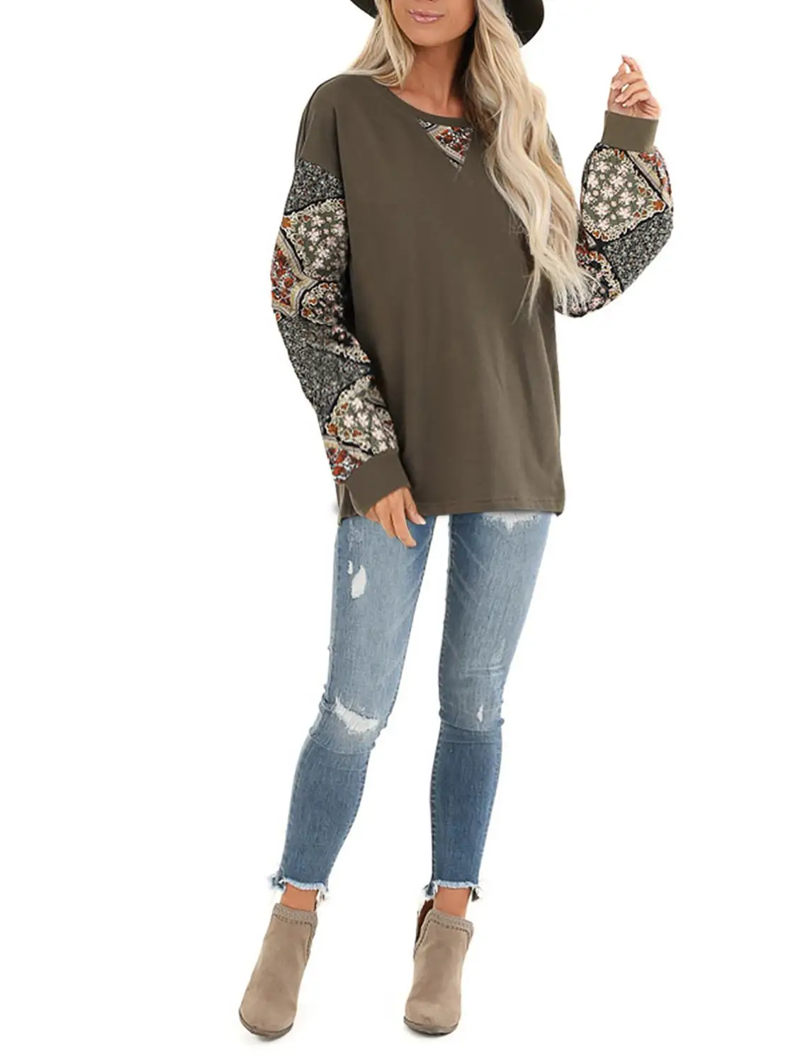 New Long Sleeve Printed T-Shirt Women Fashion Casual Lantern Sleeve Loose Spring and Autumn Women O Neck T-Shirt Streetwear Tops
New Long Sleeve Printed T-Shirt Women Fashion Casual Lantern Sleeve Loose Spring and Autumn Women O Neck T-Shirt Streetwear Tops