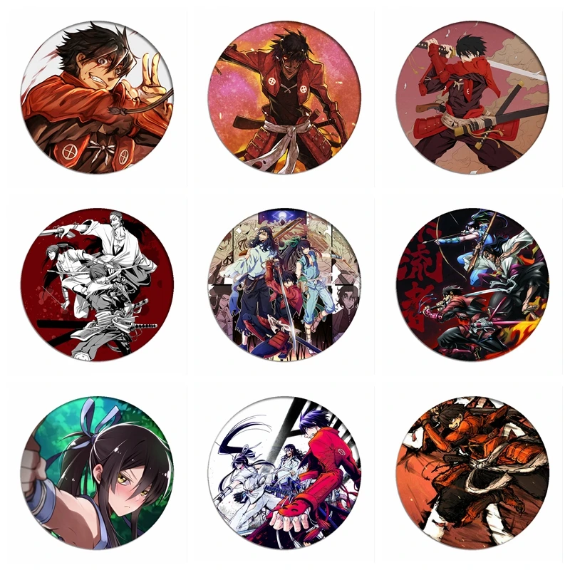 DRIFTERS Cosplay Badges Shimazu Toyohisa Brooch Pin Nasu Suketaka Yoichi Collection Badge Breastpin for Backpacks Clothing
DRIFTERS Cosplay Badges Shimazu Toyohisa Brooch Pin Nasu Suketaka Yoichi Collection Badge Breastpin for Backpacks Clothing