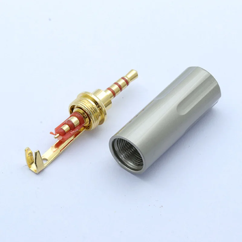 10pcs New arrival Wire connector Jack 2.5mm 4 Pole Stereo Male Plug Adapter Solder Connector fit for 6mm cable
10pcs New arrival Wire connector Jack 2.5mm 4 Pole Stereo Male Plug Adapter Solder Connector fit for 6mm cable