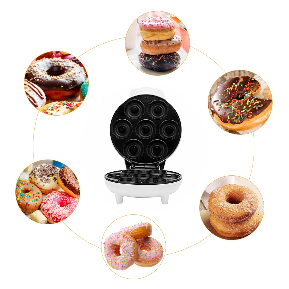 220V 750W Donut Maker Household DIY Non-stick Doughnut Machine Electric Donut Baking Pan Making Device
220V 750W Donut Maker Household DIY Non-stick Doughnut Machine Electric Donut Baking Pan Making Device