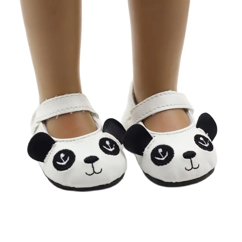 Panda Slippers Shoes for 18" (46cm) American Girl Reborn Newborn Doll Accessories
Panda Slippers Shoes for 18" (46cm) American Girl Reborn Newborn Doll Accessories