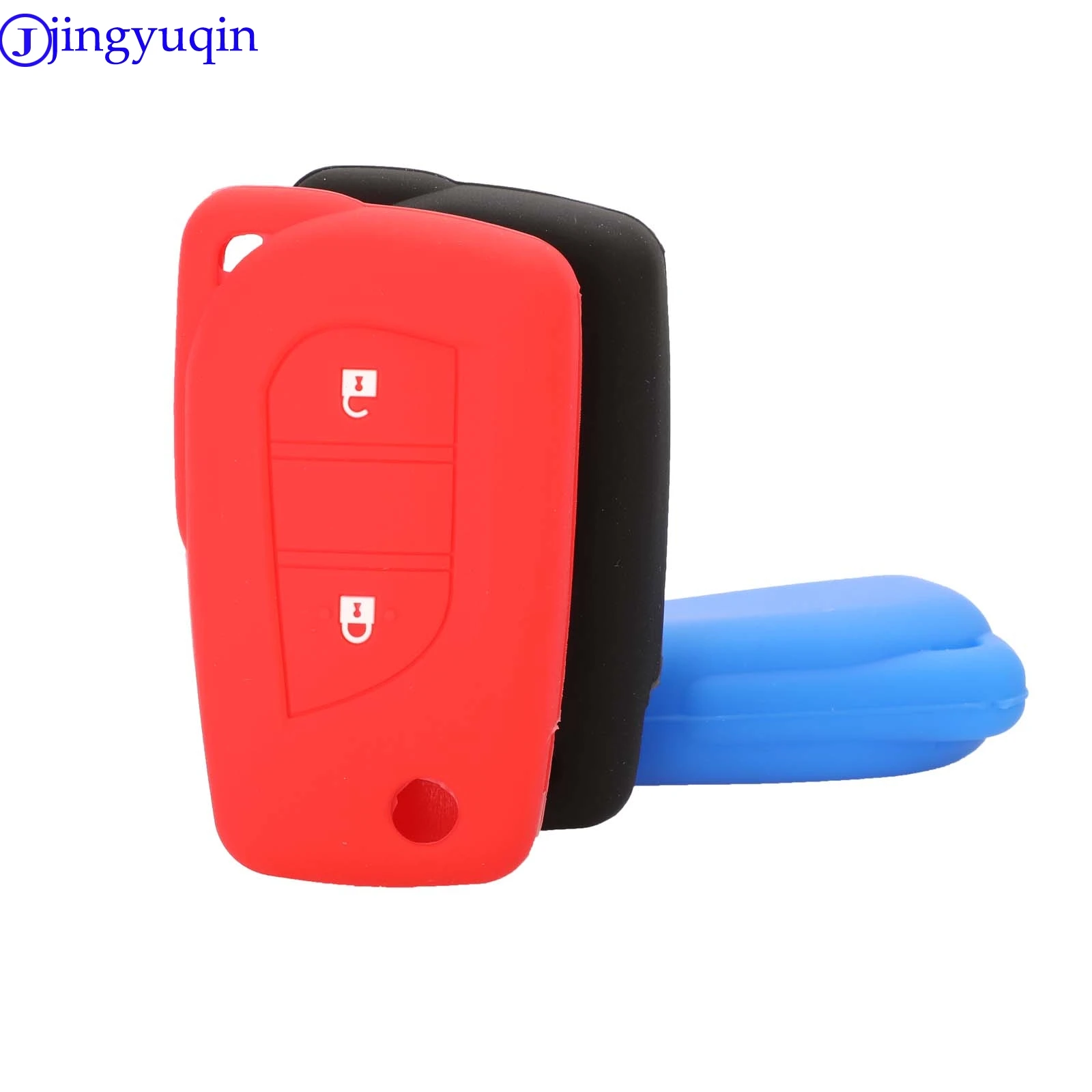jingyuqin 2 Buttons Silicone Car Key Case Holder Remote Fob Case Cover For Toyota Yaris Reiz Rav4
jingyuqin 2 Buttons Silicone Car Key Case Holder Remote Fob Case Cover For Toyota Yaris Reiz Rav4
