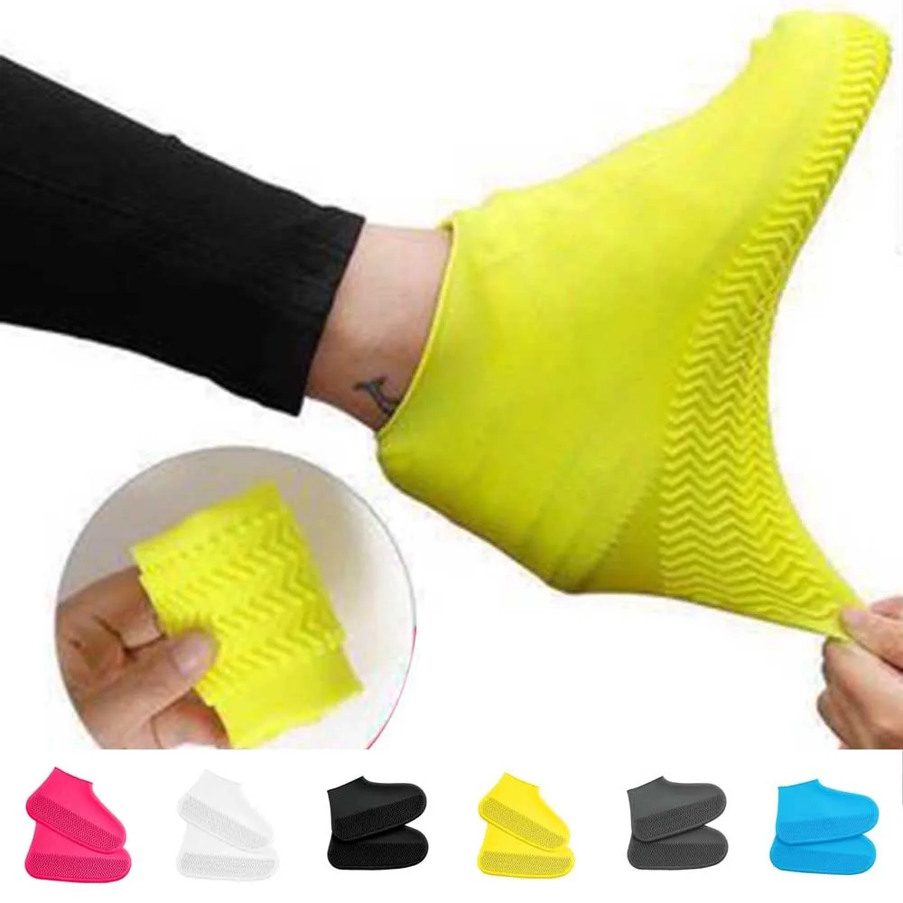 Waterproof Silicone Shoe Cover Recyclable Boot Cover Protector For Outdoor Rainy Rain Covers Shoes Reusable Anti-slip Rain Boot
Waterproof Silicone Shoe Cover Recyclable Boot Cover Protector For Outdoor Rainy Rain Covers Shoes Reusable Anti-slip Rain Boot