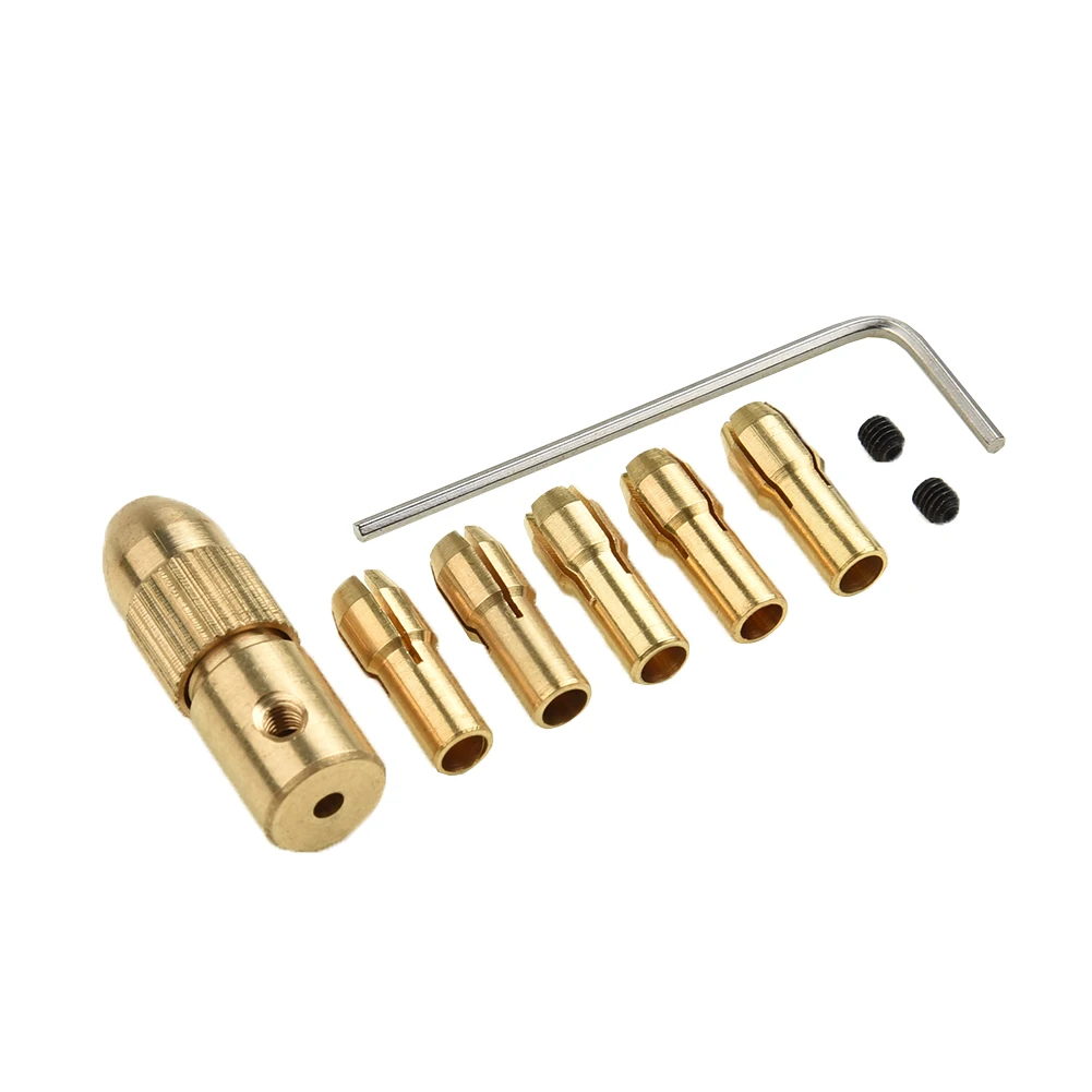 Copper Drill Bit Allen Wrench Home Hand Workmanship Electric Collet Drill Tool Chuck DIY Mini Set 0.5-3mm 8Pcs New
Copper Drill Bit Allen Wrench Home Hand Workmanship Electric Collet Drill Tool Chuck DIY Mini Set 0.5-3mm 8Pcs New