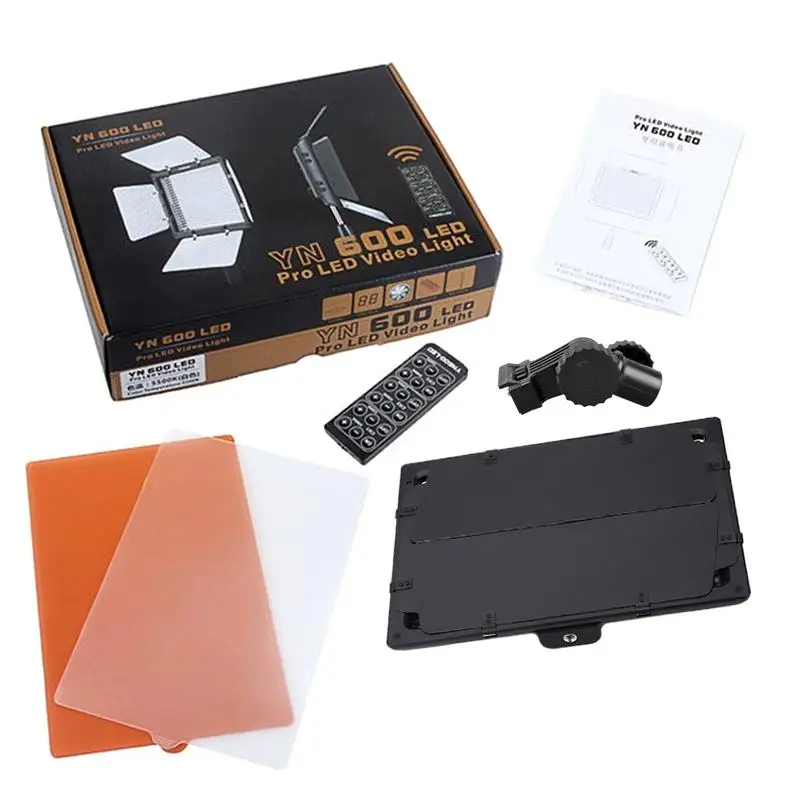 YONGNUO YN600L YN600 LED Video Light Panel with Adjustable Color Temperature 3200K 5500K photographic studio lighting
YONGNUO YN600L YN600 LED Video Light Panel with Adjustable Color Temperature 3200K 5500K photographic studio lighting