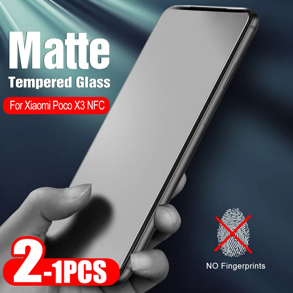2-1Pcs matte Glass Screen Protector For Xiaomi Poco X3 NFC pocophone X3 6.67'' Tempered Glass Phone Protective Film on Poco x3
2-1Pcs matte Glass Screen Protector For Xiaomi Poco X3 NFC pocophone X3 6.67'' Tempered Glass Phone Protective Film on Poco x3