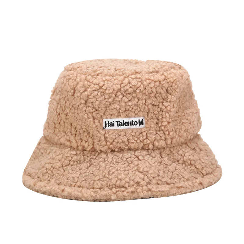 Lamb Faux Fur Bucket Hat Thickened Warm Teddy Velvet Winter Hats For Women Lady Panama Outdoor Plush Fisherman Hat
Lamb Faux Fur Bucket Hat Thickened Warm Teddy Velvet Winter Hats For Women Lady Panama Outdoor Plush Fisherman Hat
