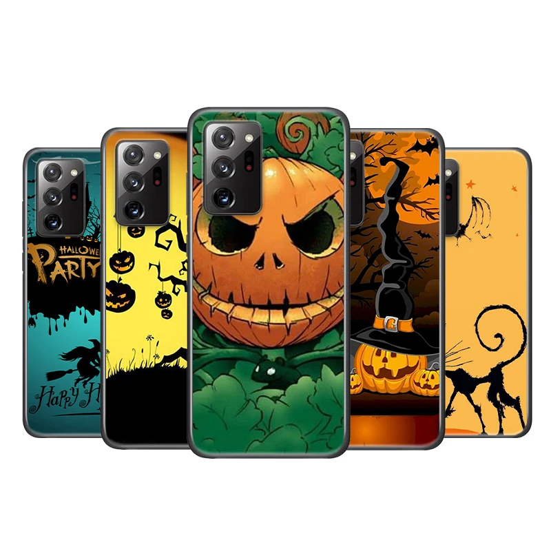 Pumpkin Halloween For Samsung S21 S20 FE S22 Ultra Pro Lite S10 5G S10E S9 S8 S7 S6 Edge Plus Black Soft Phone Case
Pumpkin Halloween For Samsung S21 S20 FE S22 Ultra Pro Lite S10 5G S10E S9 S8 S7 S6 Edge Plus Black Soft Phone Case