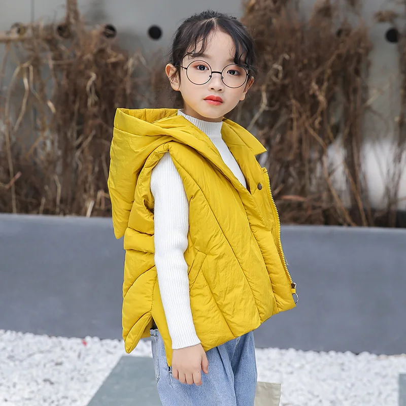 Kids Down Cotton Irregular Hooded Vest Fashion Girls Autumn Winter Waistcoat Boys Solid Patchwork Vests 2019 Winter Korean Baby
Kids Down Cotton Irregular Hooded Vest Fashion Girls Autumn Winter Waistcoat Boys Solid Patchwork Vests 2019 Winter Korean Baby