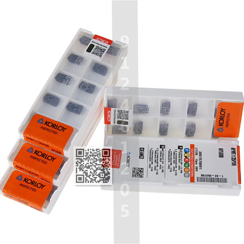 APMT1135 APMT1135PDR KF5800 / APMT1135PDR-K KF5900 / APMT1135PDR KF2500 KORLOY Original CNC carbide Milling inserts 10PCS/BOX
APMT1135 APMT1135PDR KF5800 / APMT1135PDR-K KF5900 / APMT1135PDR KF2500 KORLOY Original CNC carbide Milling inserts 10PCS/BOX