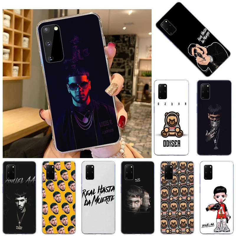 Ozuna Rapper Anuel AA Soft Case For Samsung Galaxy S21 Ultra S20 FE S10 Lite S8 S9 Note 20 10 Plus 9 8 TPU Silicone Phone Cover
Ozuna Rapper Anuel AA Soft Case For Samsung Galaxy S21 Ultra S20 FE S10 Lite S8 S9 Note 20 10 Plus 9 8 TPU Silicone Phone Cover