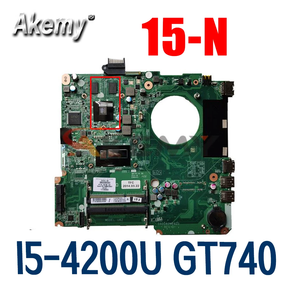 Материнская плата для ноутбука DA0U82MB6D0, для HP плитки 15-N 15-N005TX I5-4200U GT740, 2 Гб
Материнская плата для ноутбука DA0U82MB6D0, для HP плитки 15-N 15-N005TX I5-4200U GT740, 2 Гб
