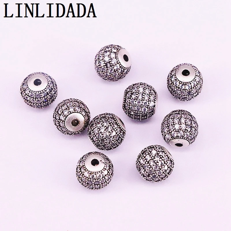 15Pcs Antique Silver Color Micro Pave CZ Round Beads,Cubic Zirconia Pave Connector, Fit Men women Bracelet Making Spacer
15Pcs Antique Silver Color Micro Pave CZ Round Beads,Cubic Zirconia Pave Connector, Fit Men women Bracelet Making Spacer