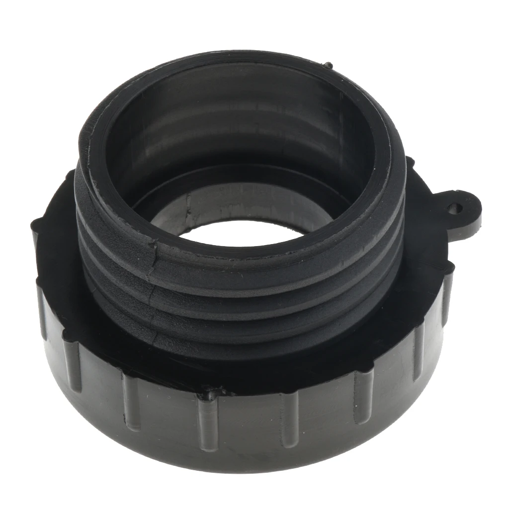 2 дюймовый IBC тонкие нитки дренажный адаптер мужской G hose Ibc Tote Tank Cap черные