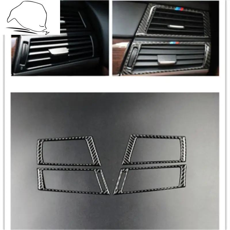 For BMW E70 X5 E71 X6 Car Styling Carbon Fiber Side Air Conditioning Outlet Decorative Frame Cover Trim
For BMW E70 X5 E71 X6 Car Styling Carbon Fiber Side Air Conditioning Outlet Decorative Frame Cover Trim