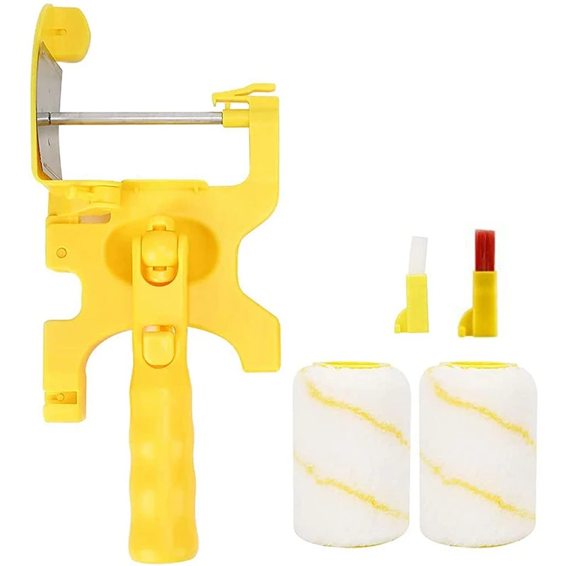 Paint Edger Roller Brush, Multifunctional Paint Roller Brush, Clean-Cut Paint Edger Roller Brush Paint Brush Edging Tool
Paint Edger Roller Brush, Multifunctional Paint Roller Brush, Clean-Cut Paint Edger Roller Brush Paint Brush Edging Tool
