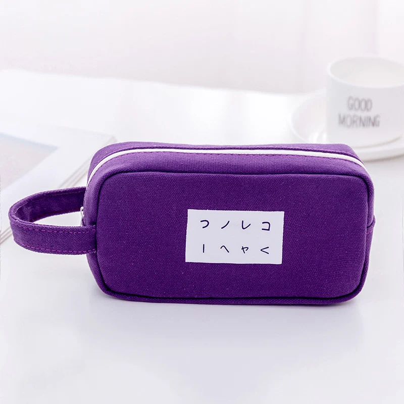Student Simple Text Large Capacity Pencil Case Zipper Canvas Makeup Stationery UY8
Student Simple Text Large Capacity Pencil Case Zipper Canvas Makeup Stationery UY8