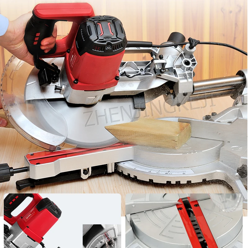 10 Inch Tie Bar Miter Saw Circular Saw 220v High Precision Multifunctional Aluminum Wood Plastic 45 Degree Cutting Machine 1800W
10 Inch Tie Bar Miter Saw Circular Saw 220v High Precision Multifunctional Aluminum Wood Plastic 45 Degree Cutting Machine 1800W
